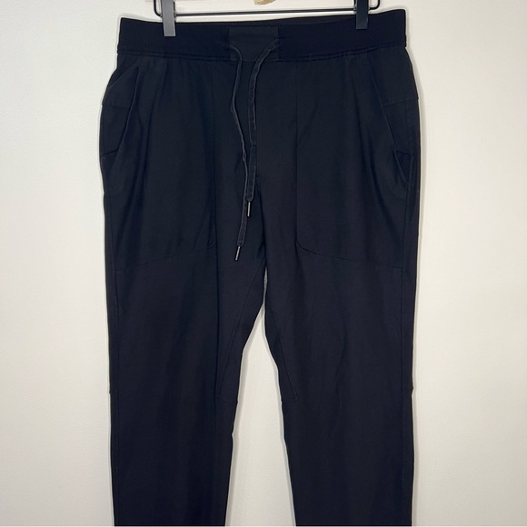 Lululemon ABC Jogger Regular Men's Size Large Warpstreme Black Preppy Lounge - Picture 1 of 6
